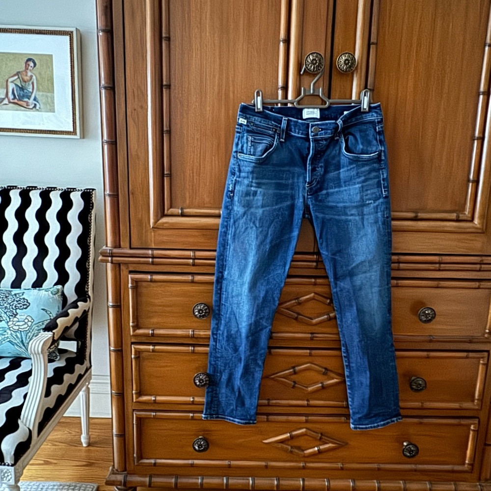 Citizens of Humanity Emerson Cropped Boyfriend Jeans Size 25